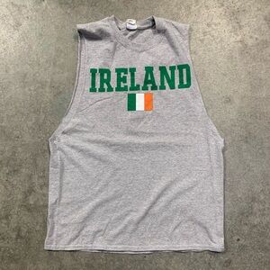 90s Ireland reworked upcycled Muscle Tshirt Tank Top
